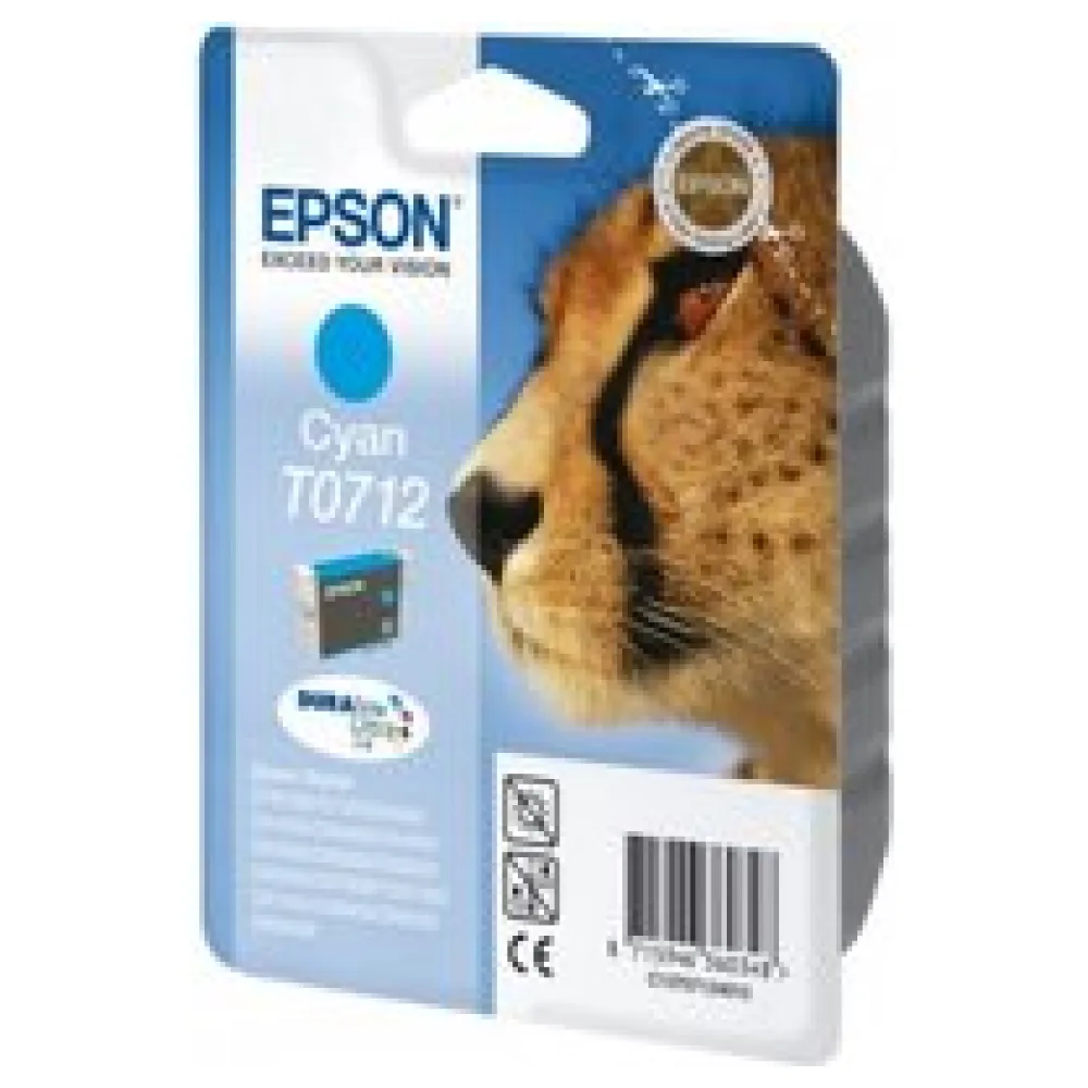 Original Epson C13T07124022 / T0712 Tintenpatrone cyan – Bild 2