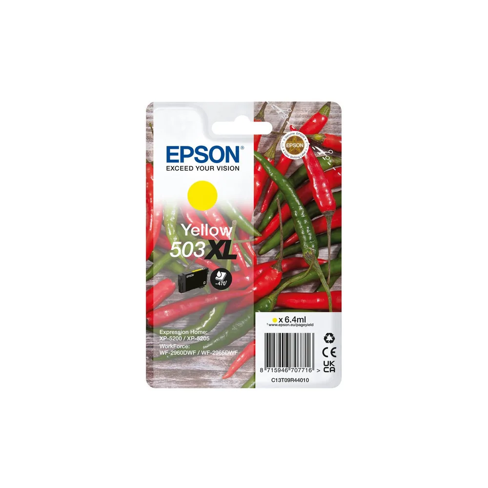 Original Epson C13T09R44010 / 503XL Tintenpatrone gelb