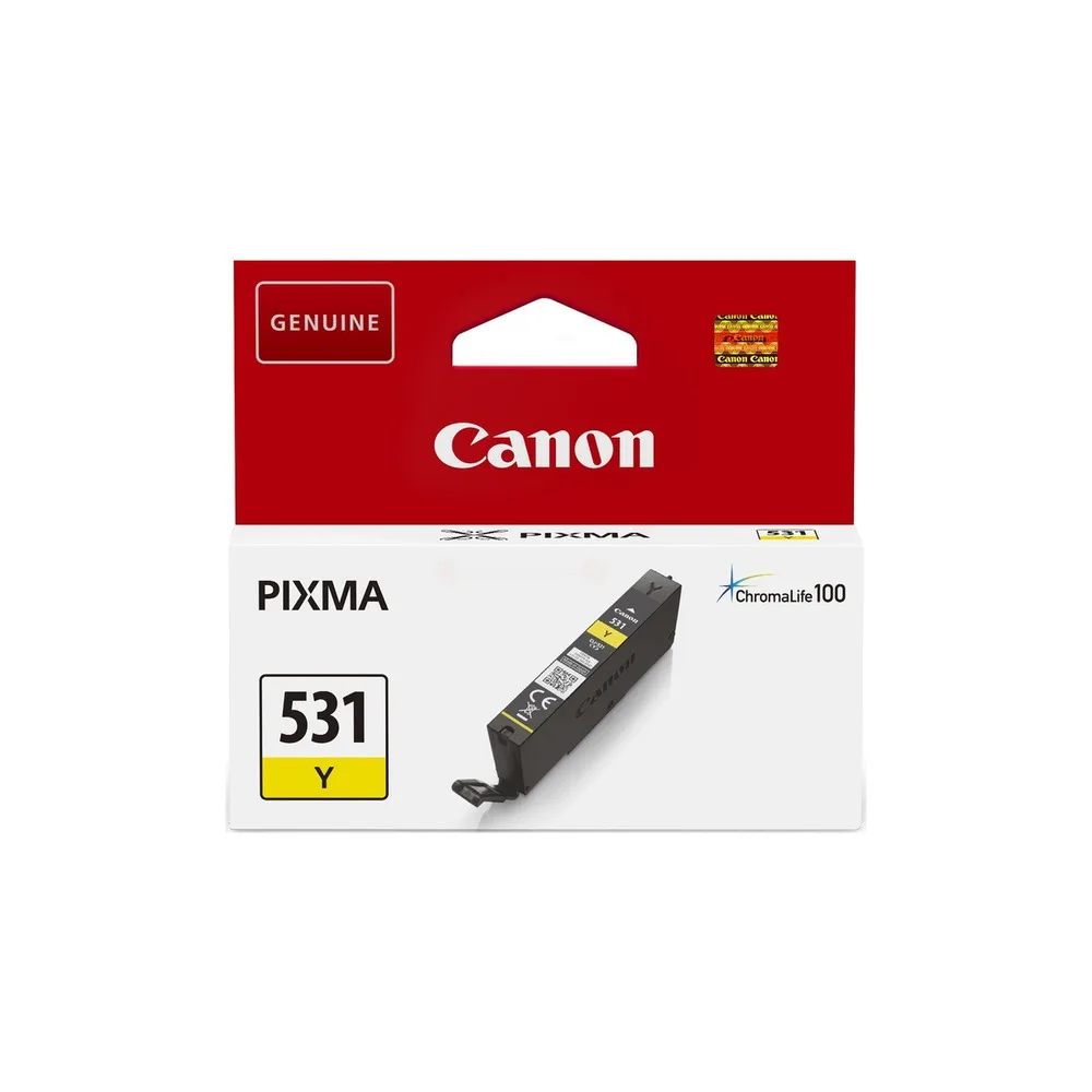Original Canon 6121C001 / CLI531Y Tintenpatrone gelb