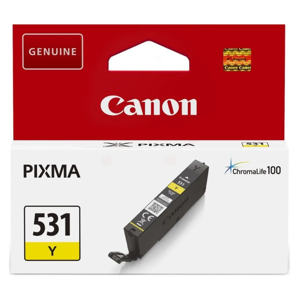 Original Canon 6121C001 / CLI531Y Tintenpatrone gelb