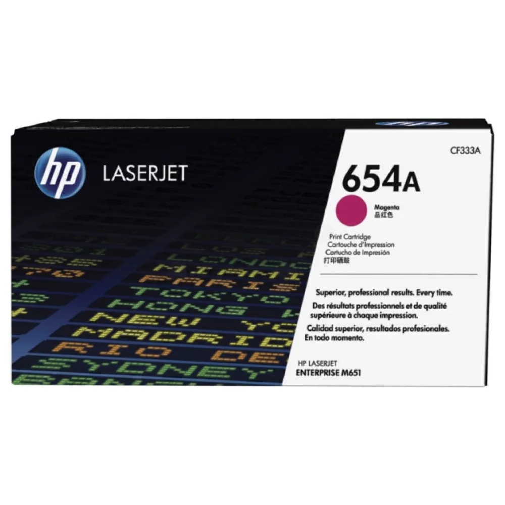 Original HP CF333A / 654A Toner magenta