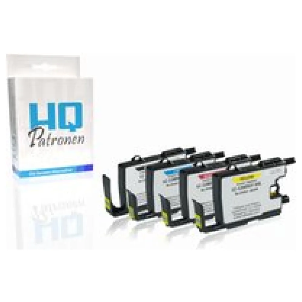 Multipack kompatibel zu Brother LC-1280XLBK enthält 4x Tintenpatrone – Bild 2