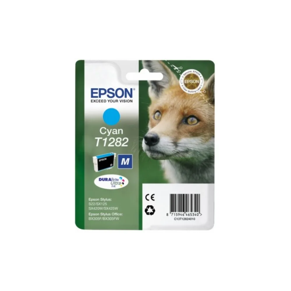 Original Epson C13T12824012 / T1282 Tintenpatrone cyan