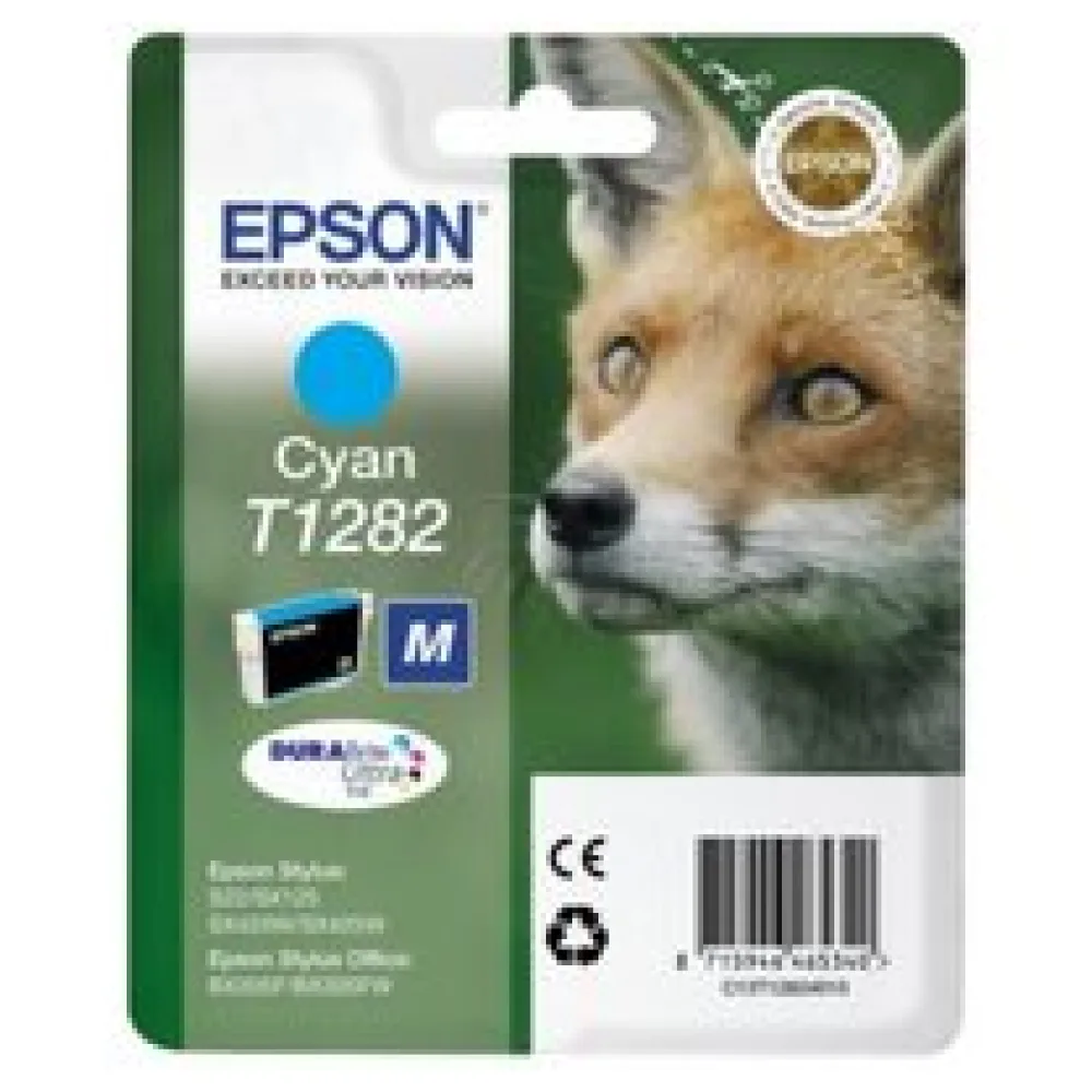 Original Epson C13T12824012 / T1282 Tintenpatrone cyan – Bild 2