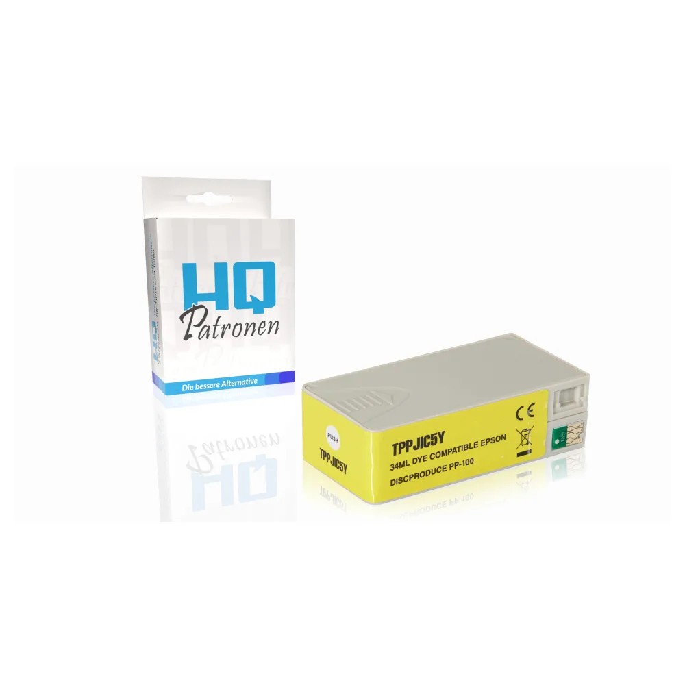 Kompatibel zu Epson C13S020451 / PJIC5 Tintenpatrone, gelb