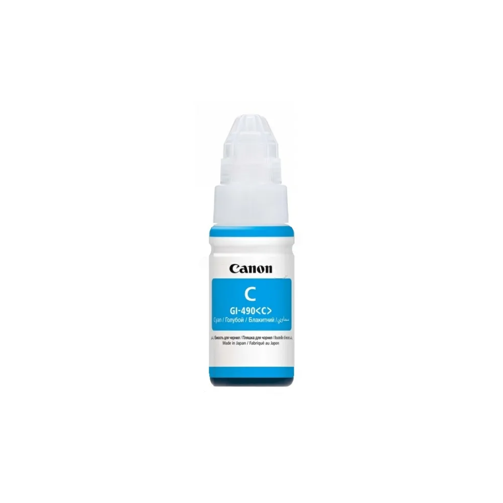 Original Canon 0664C001 / GI490C Tintenflasche cyan