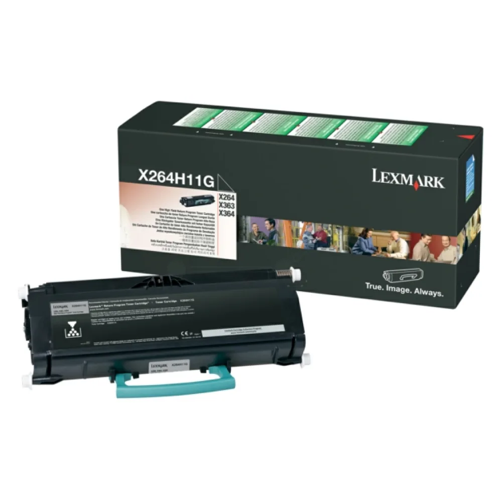 Original Lexmark X264H11G Toner schwarz