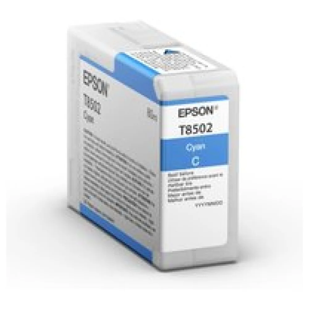 Original Epson C13T850200 / T8502 Tintenpatrone cyan – Bild 2