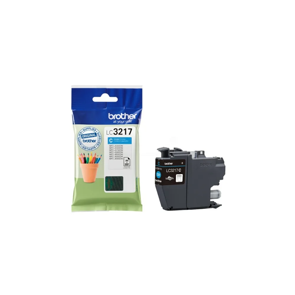 Original Brother LC3217C Tintenpatrone cyan