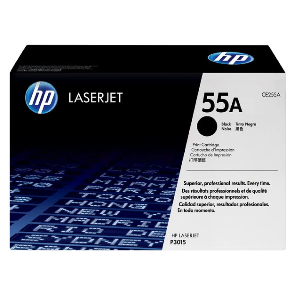 Original HP CE255A / 55A Toner schwarz