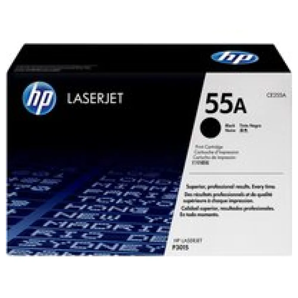 Original HP CE255A / 55A Toner schwarz – Bild 2