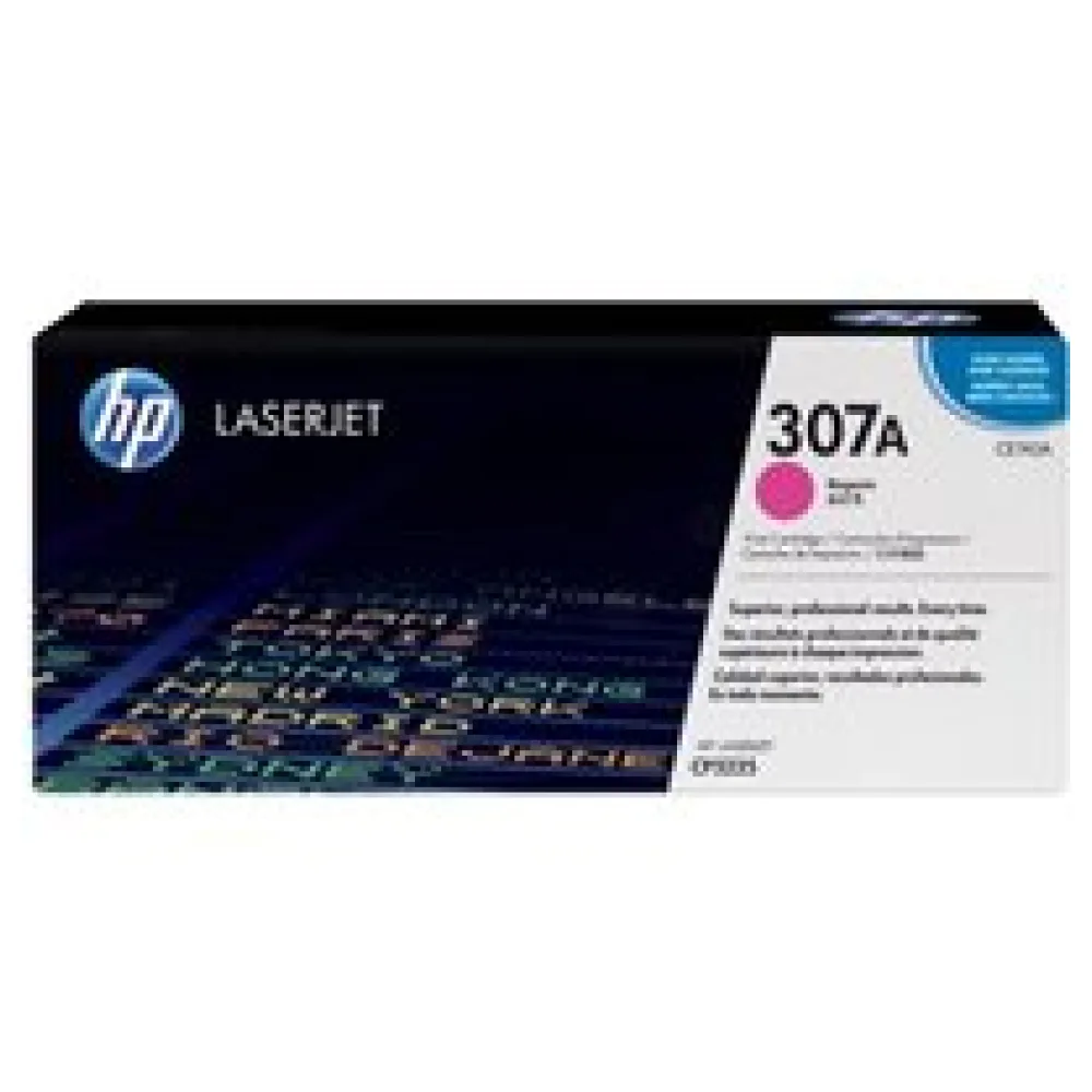 Original HP CE743A / 307A Toner magenta – Bild 2