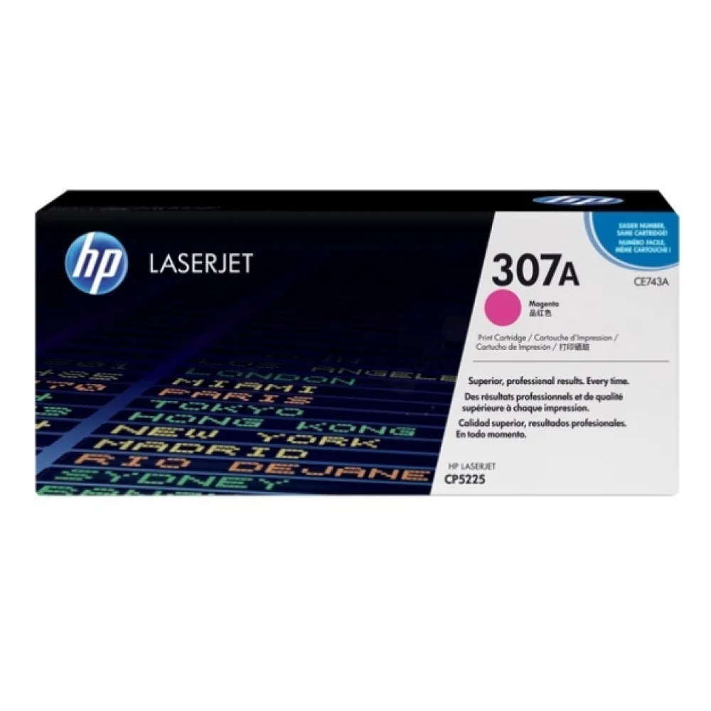 Original HP CE743A / 307A Toner magenta