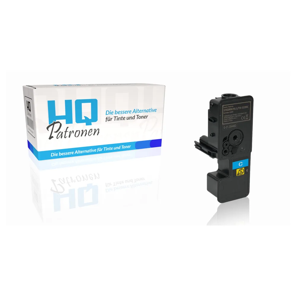 Kompatibel zu Kyocera 1T02R9CNL1 / TK-5220C Tonerkartusche, cyan