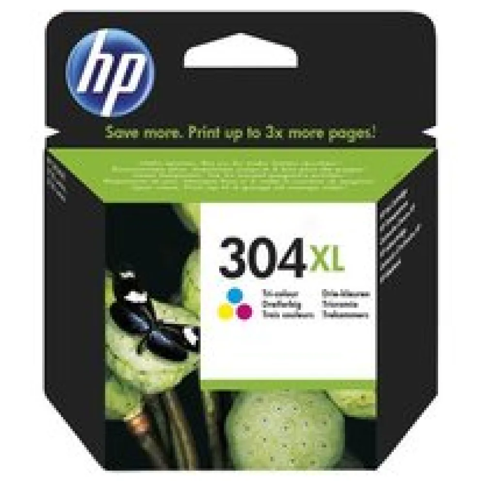 Original HP N9K07AE / 304XL Druckkopfpatrone color – Bild 2