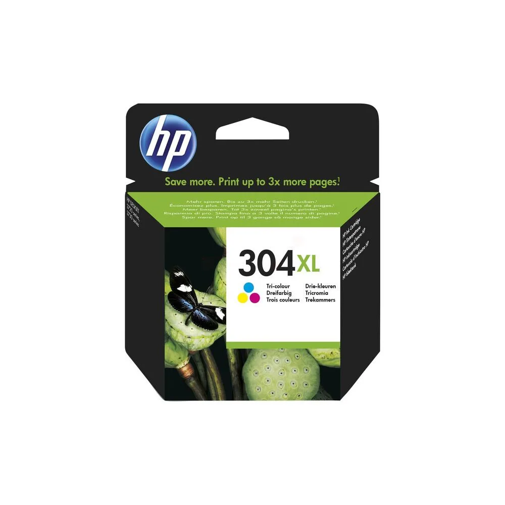 Original HP N9K07AE / 304XL Druckkopfpatrone color
