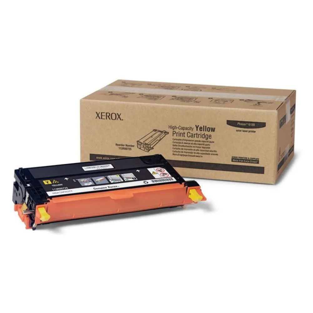 Original Xerox 113R00725 Toner gelb