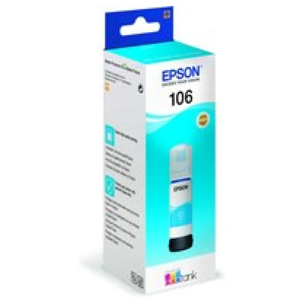 Original Epson C13T00R240 / 106 Tintenflasche cyan – Bild 2