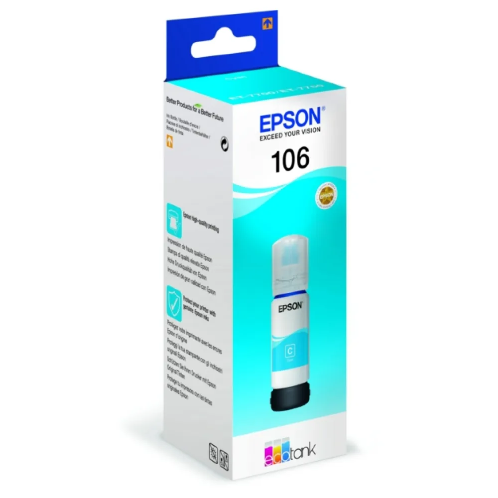 Original Epson C13T00R240 / 106 Tintenflasche cyan
