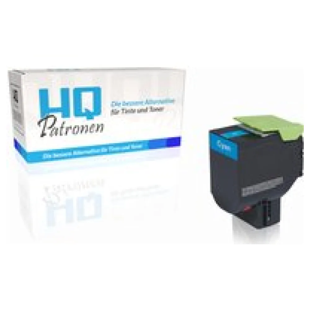 Kompatibel zu Lexmark 70C20C0 / 702C Tonerkartusche, cyan – Bild 2