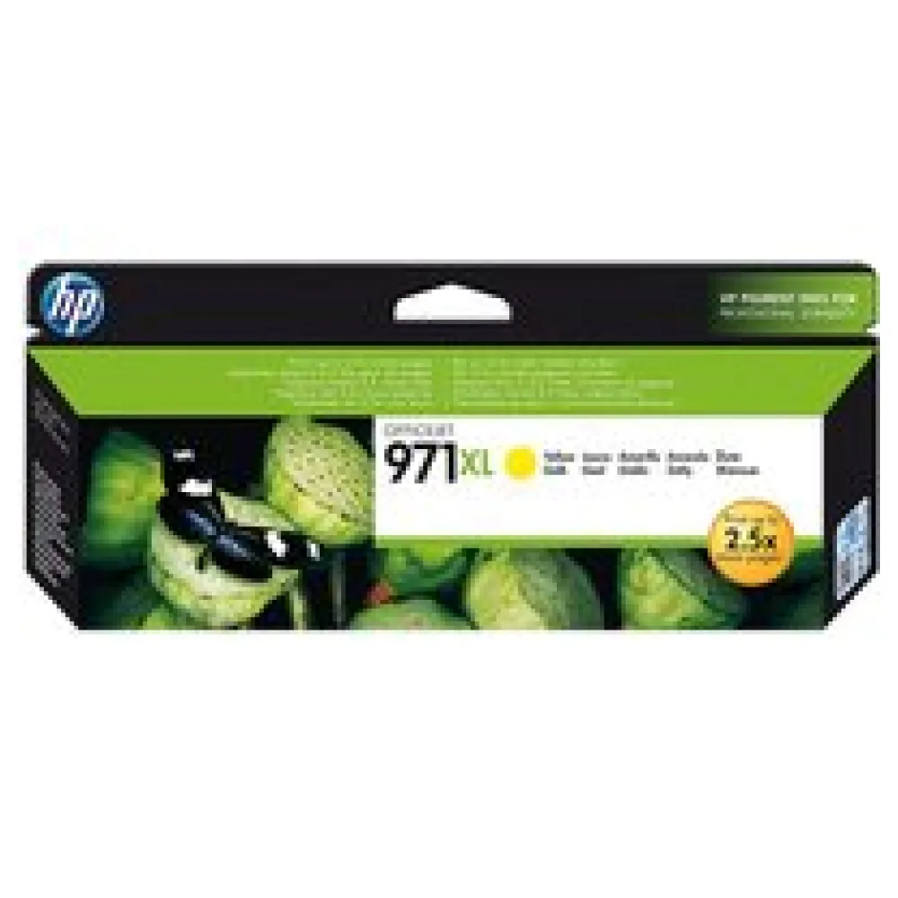 Original HP CN628AE / 971XL Tintenpatrone gelb – Bild 2