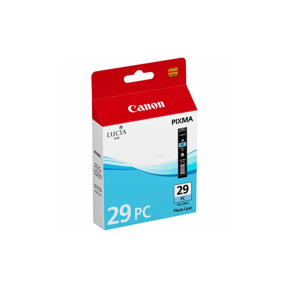 Original Canon 4876B001 / PGI29PC Tintenpatrone cyan hell