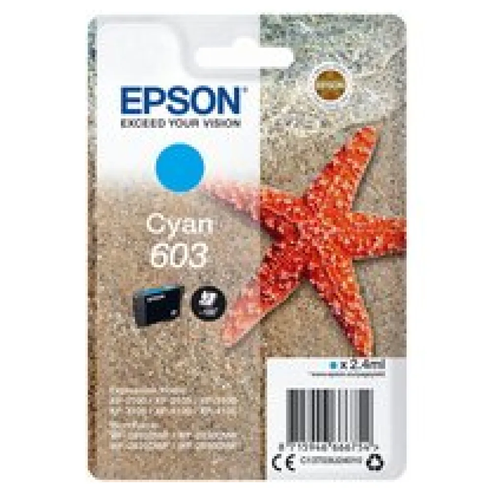 Original Epson C13T03U24010 / 603 Tintenpatrone cyan – Bild 2