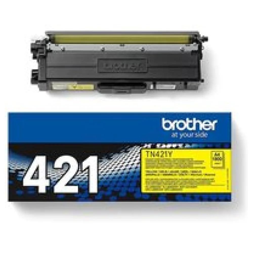 Original Brother TN421Y Toner gelb – Bild 2