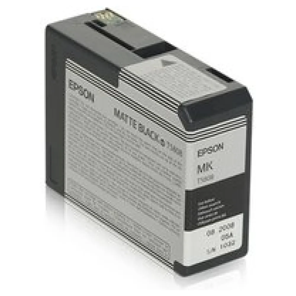 Original Epson C13T58080N / T5808 Tintenpatrone schwarz matt – Bild 2
