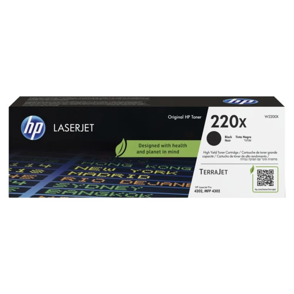 Original HP W2200X / 220X Toner schwarz