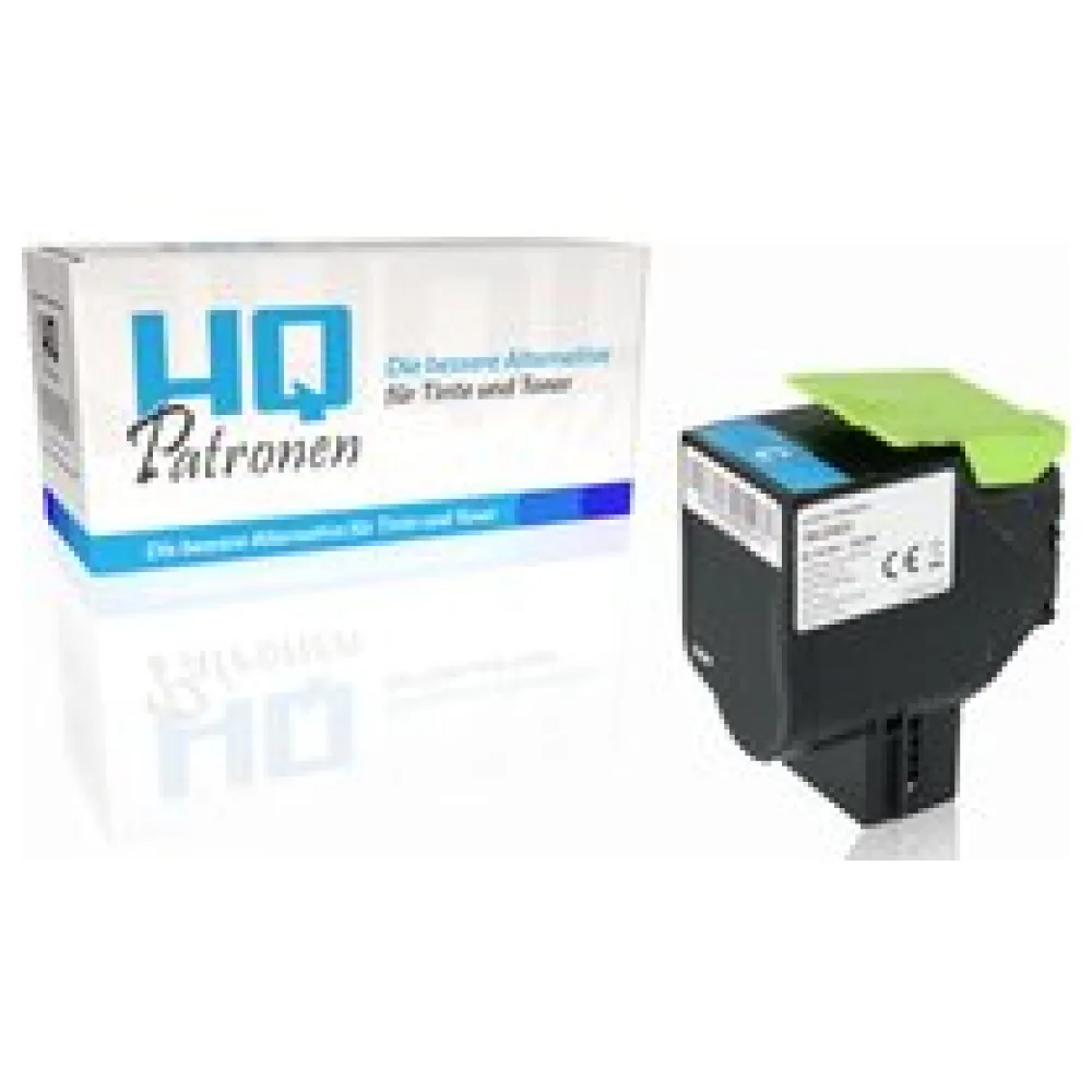 Kompatibel zu Lexmark 78C2XC0 Tonerkartusche, cyan – Bild 2