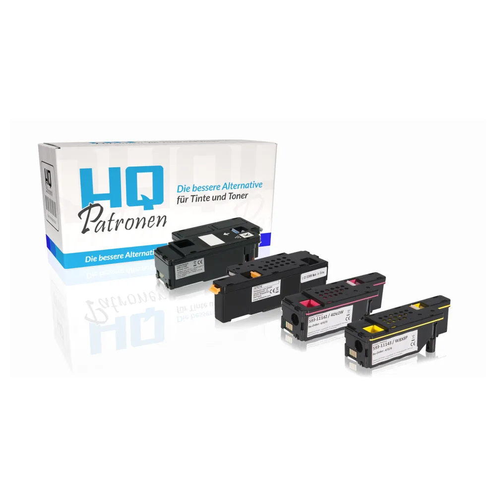 Multipack kompatibel zu Dell 593-11140 / DC9NW enthält 1xBK, 1xC, 1xM, 1xY