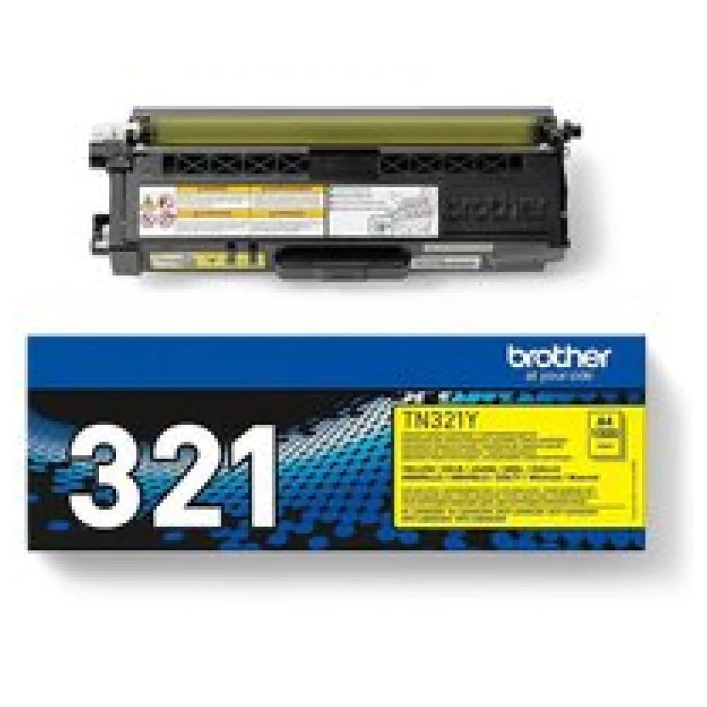 Original Brother TN321Y Toner gelb – Bild 2
