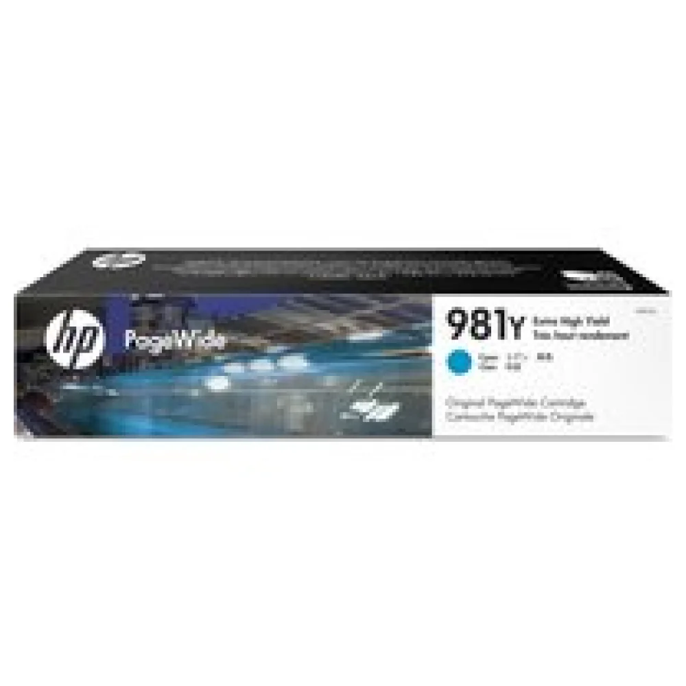 Original HP L0R13A / 981Y Tintenpatrone cyan – Bild 2