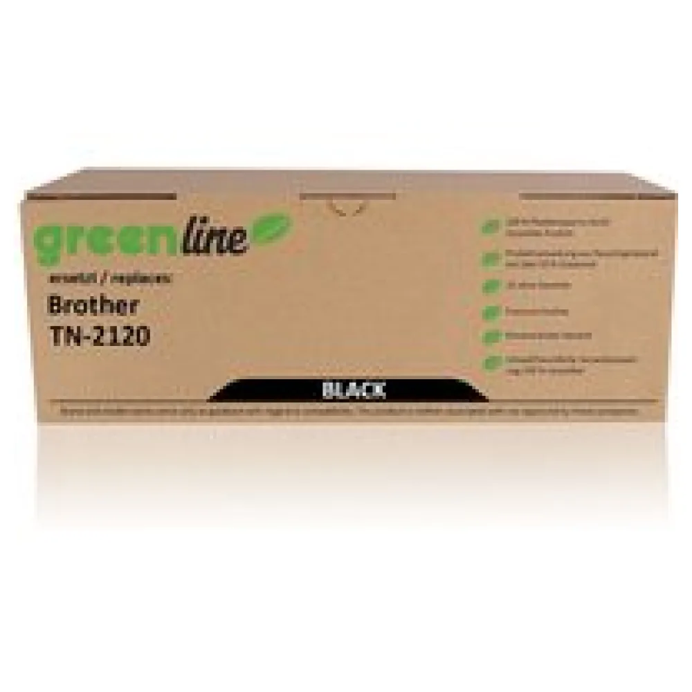 greenline ersetzt Brother TN-2120 XL Tonerkartusche, schwarz – Bild 2