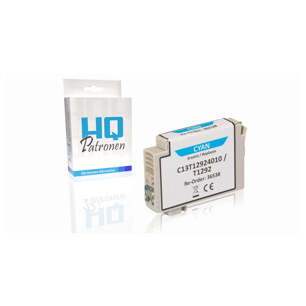 Kompatibel zu Epson C13T12924010 / T1292 Tintenpatrone, cyan