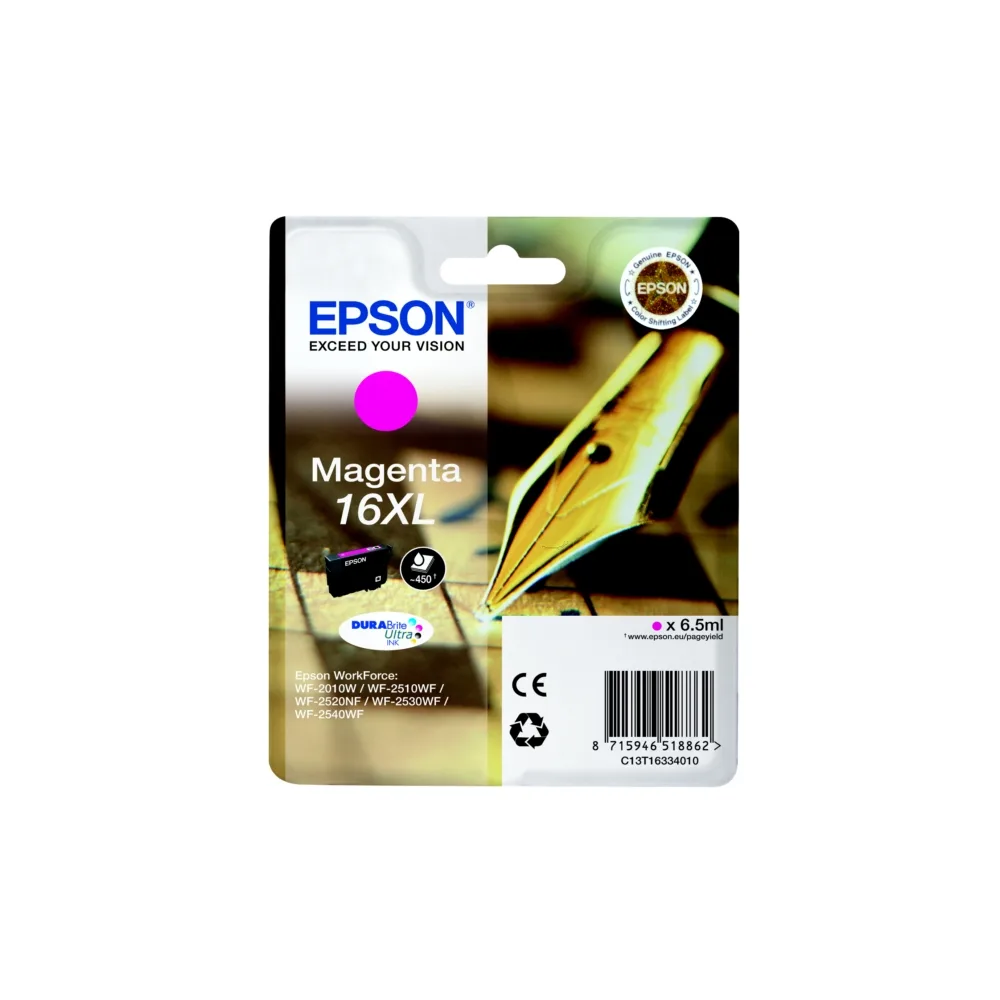 Original Epson C13T16334012 / 16XL Tintenpatrone magenta