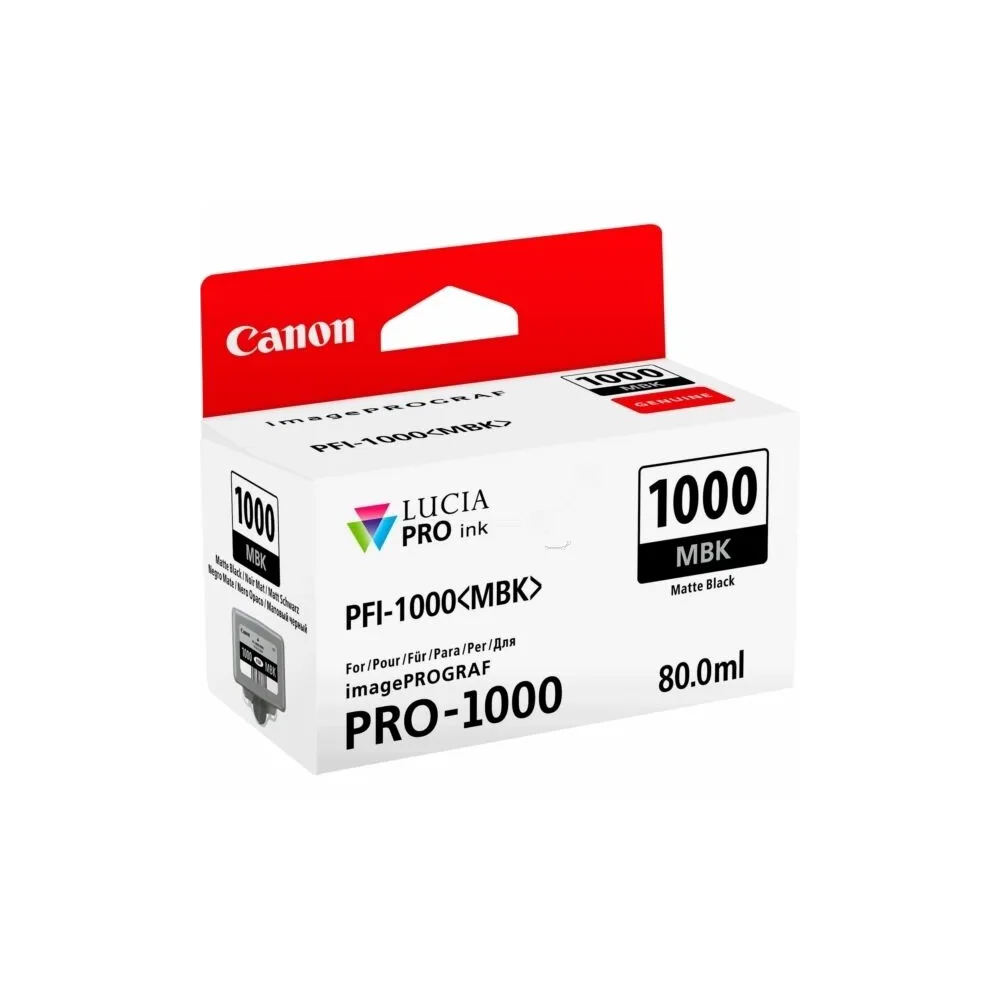 Original Canon 0545C001 / PFI1000MBK Tintenpatrone schwarz matt