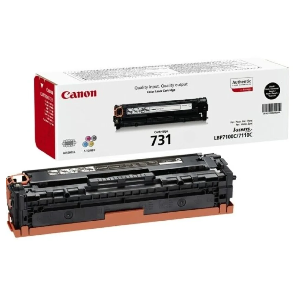 Original Canon 6272B002 / 731BK Toner schwarz
