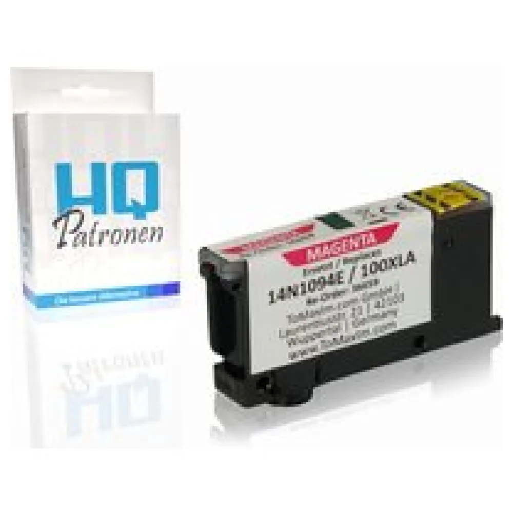 Kompatibel zu Lexmark 14N1094E / 100XLA Tintenpatrone, magenta – Bild 2