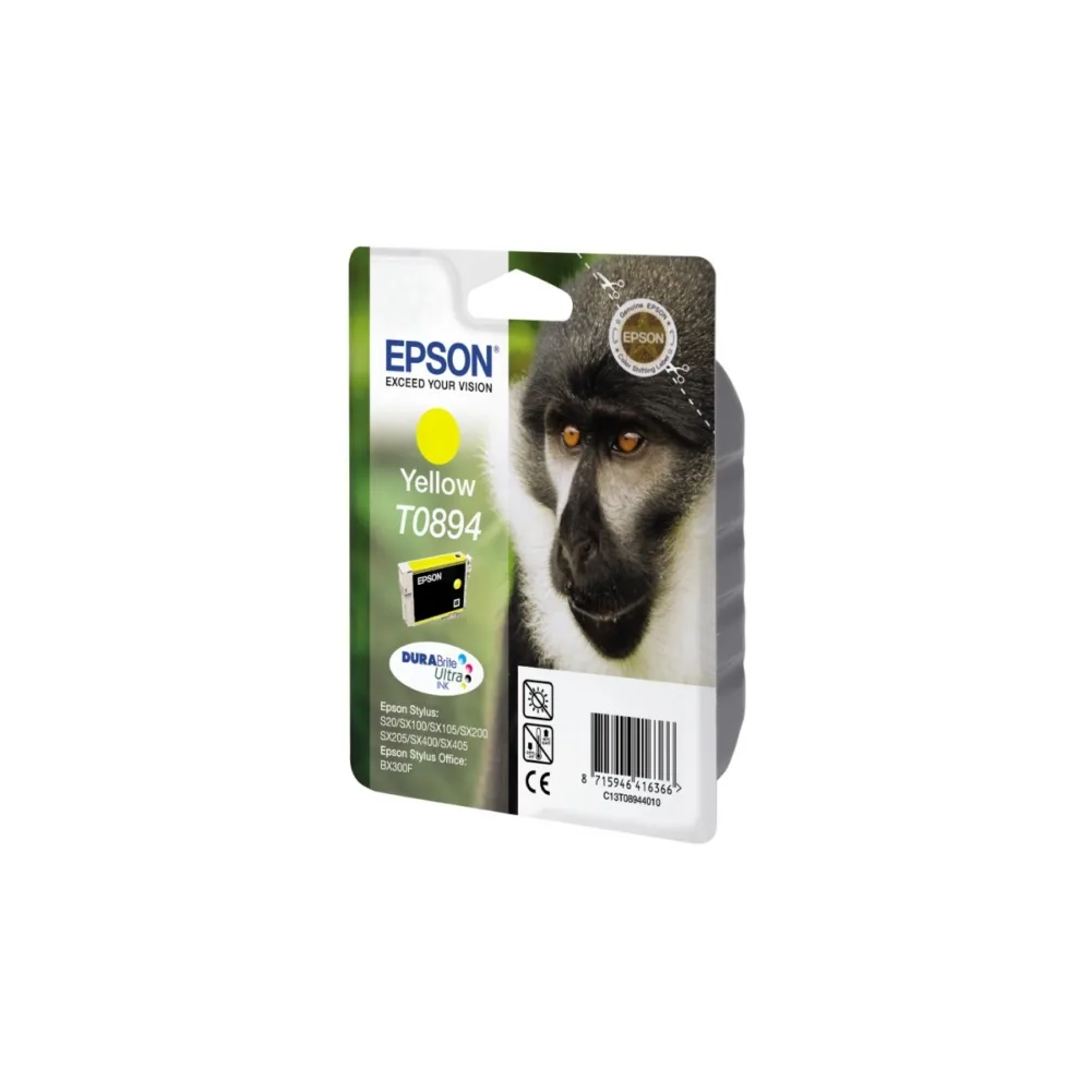 Original Epson C13T08944011 / T0894 Tintenpatrone gelb