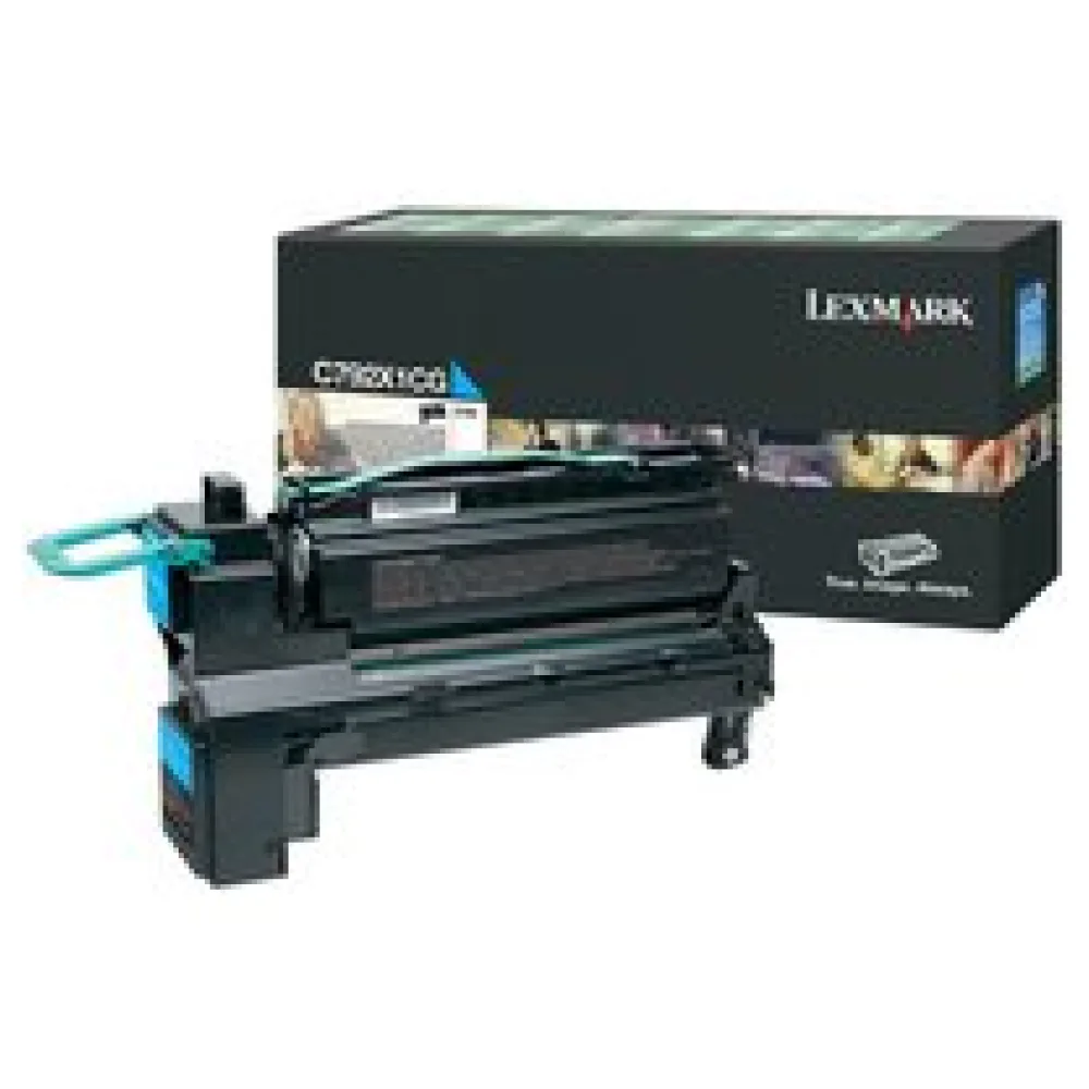 Original Lexmark C792X1CG Toner cyan – Bild 2