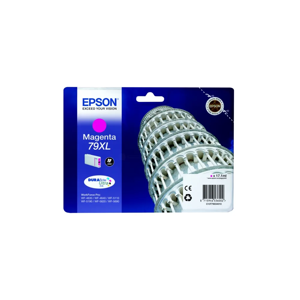 Original Epson C13T79034010 / 79XL Tintenpatrone magenta