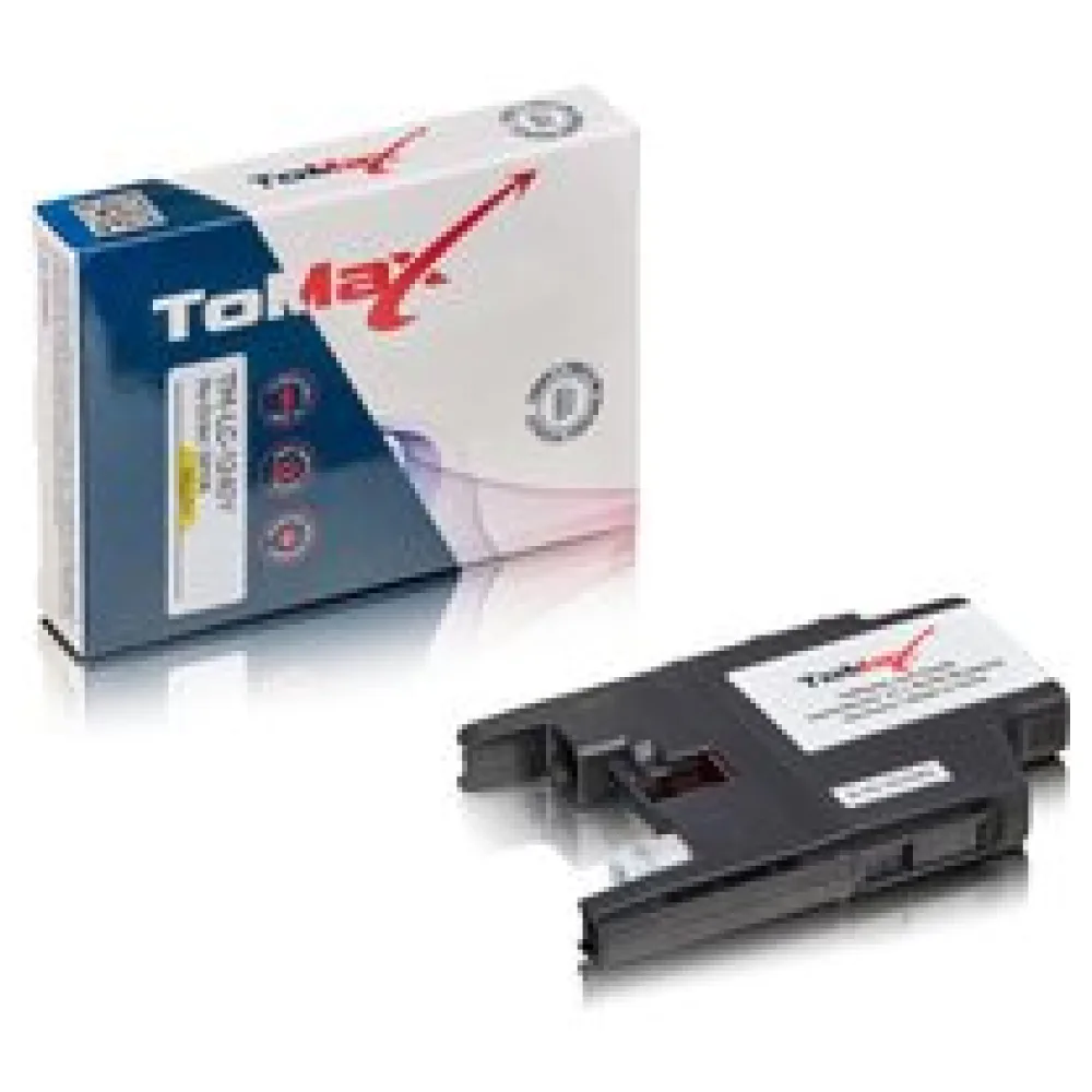 ToMax Premium ersetzt Brother LC-1240Y Tintenpatrone Gelb – Bild 2