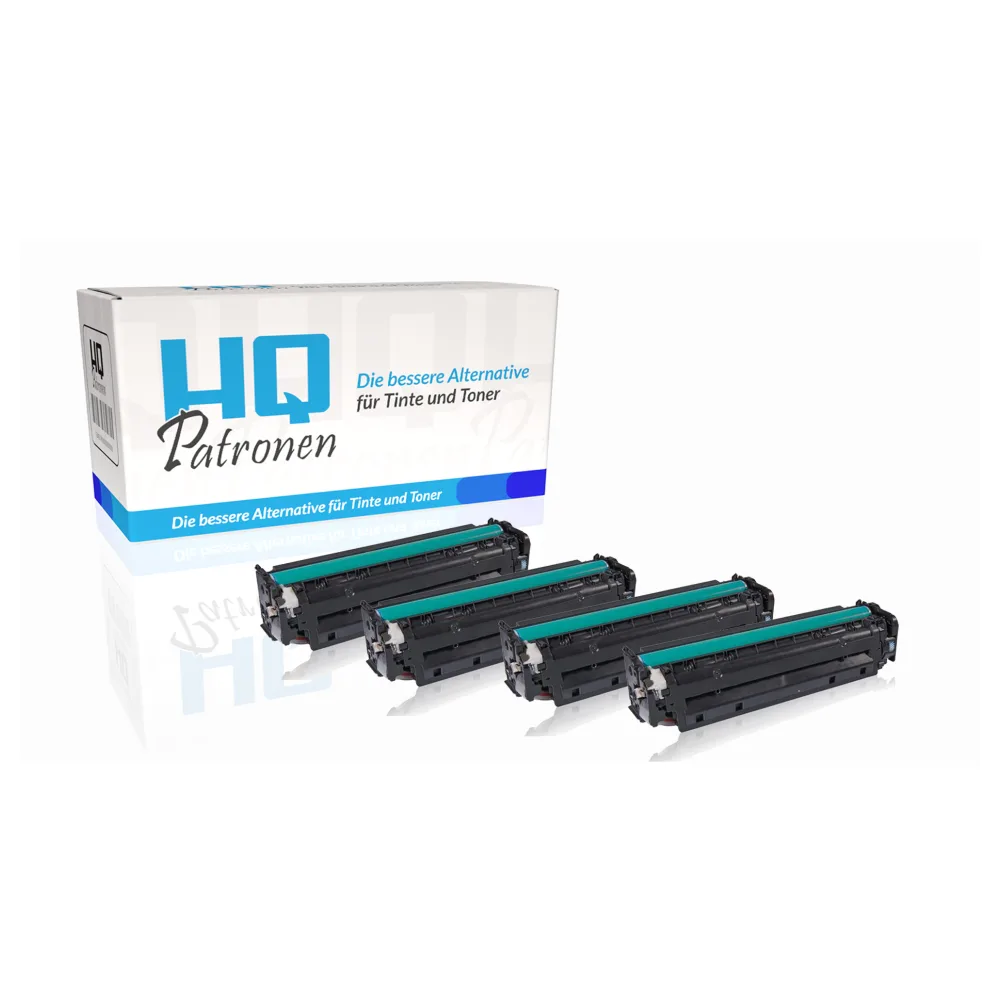 Multipack kompatibel zu HP 304A enthält 4x Tonerkartusche