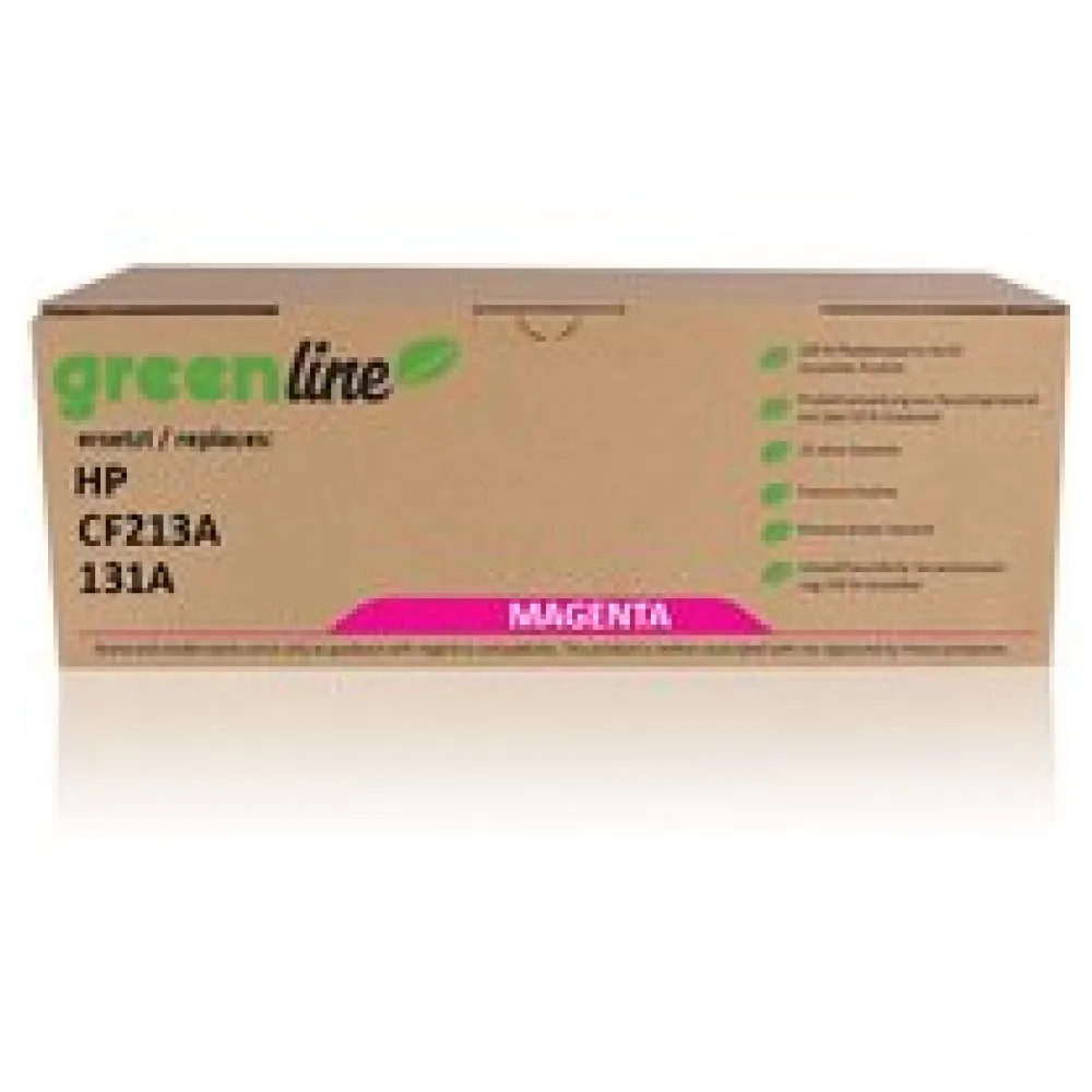 greenline ersetzt HP CF 213 A / 131A Tonerkartusche, magenta – Bild 2
