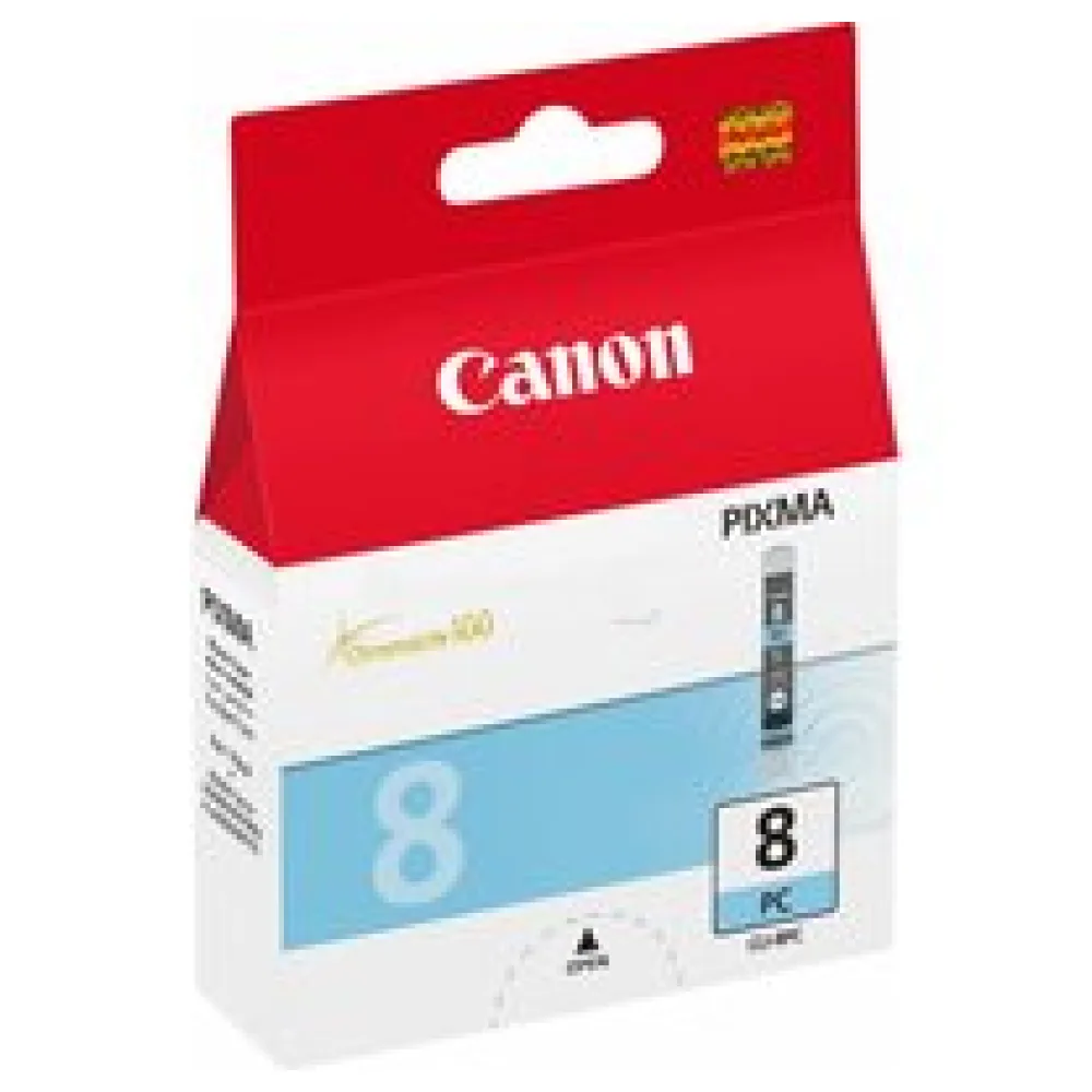 Original Canon 0624B001 / CLI8PC Tintenpatrone cyan hell – Bild 2