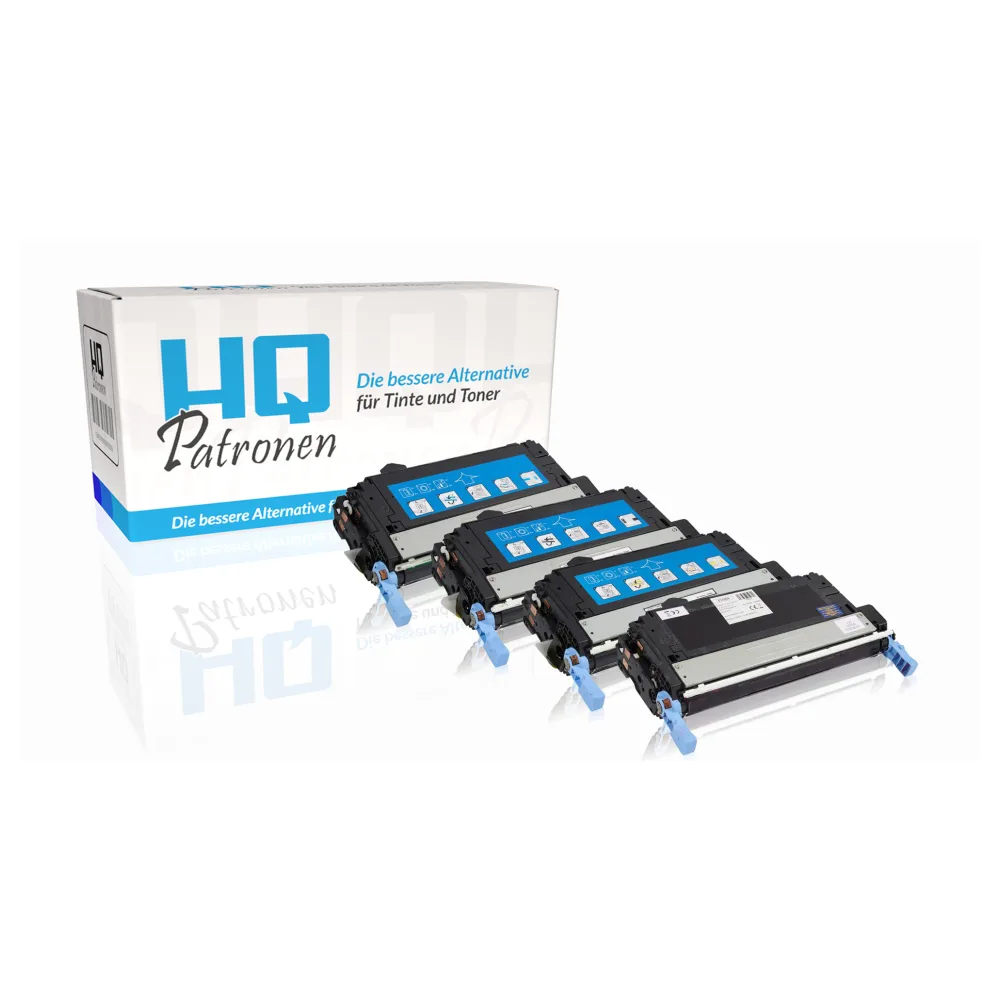 Multipack kompatibel zu HP CB400A / 642A enthält 1xBK, 1xC, 1xM, 1xY