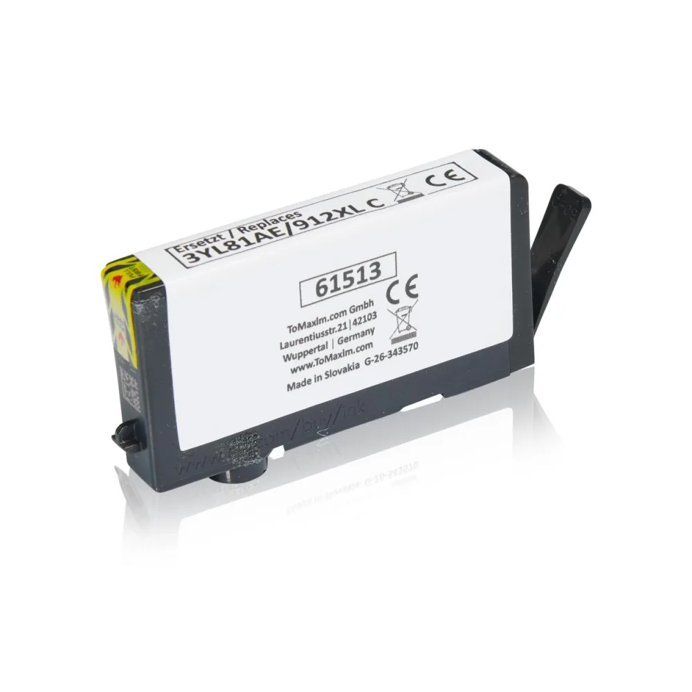 Kompatibel zu HP 3YL81AE / 912XL Tintenpatrone, cyan