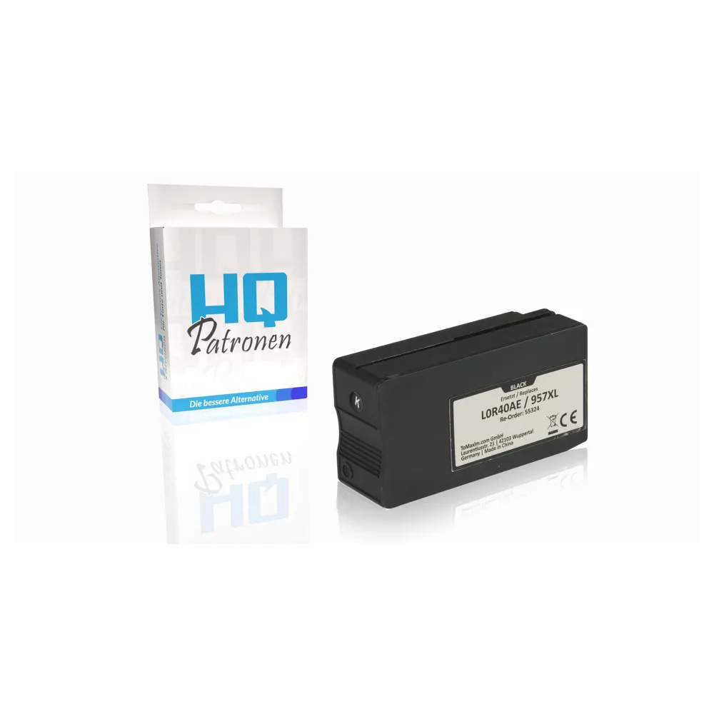 Kompatibel zu HP L0R40AE / 957XL Tintenpatrone, schwarz